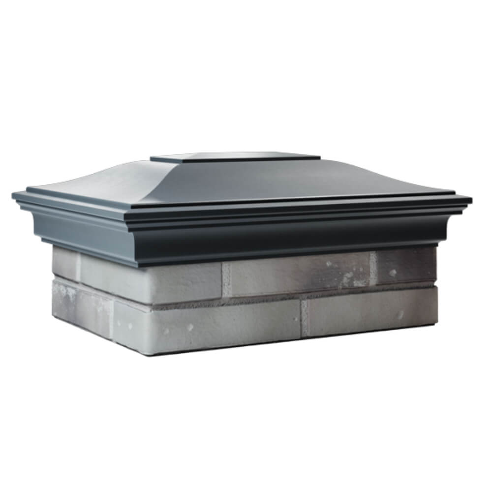 Колпак Zking Монблан Серый на столб 2х1.5 кирпича (515х385мм) в Гатчине фото