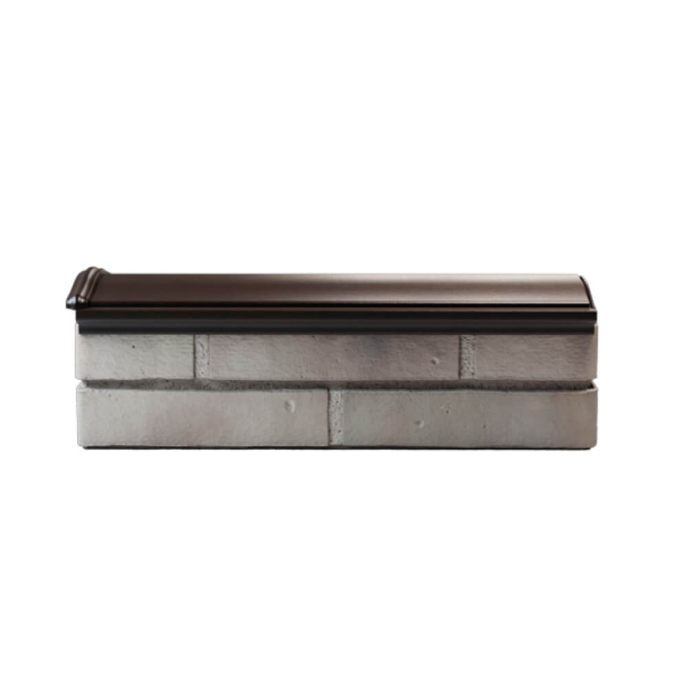 Парапет Zking Монблан Коричневый посадка на 0.5 кирпича (130мм) в Гатчине фото