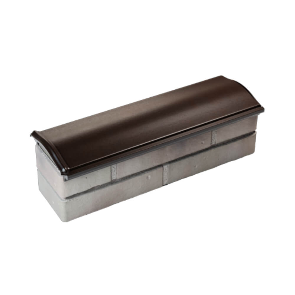 Парапет Zking Монблан Коричневый посадка на 0.5 кирпича (130мм) в Гатчине фото