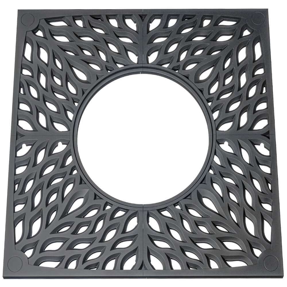 Приствольная решетка для дерева ZKING CRUST 2х2м Черная Гатчина фото