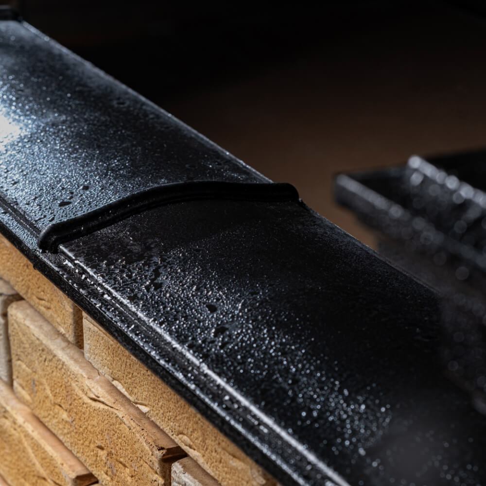 Парапет Zking Монблан Черный посадка на 0.5 кирпича (130мм) в Гатчине фото