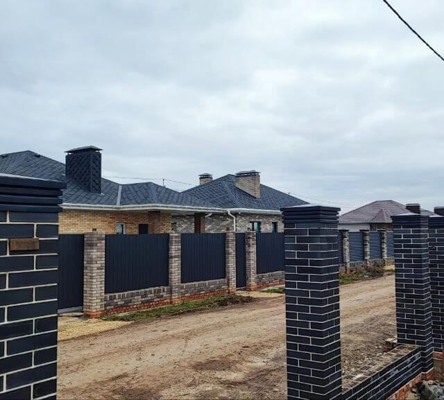 Колпак Zking Бона ХайТек Серый на столб 1.5х1.5 кирпича (385х385мм) в Гатчине фото