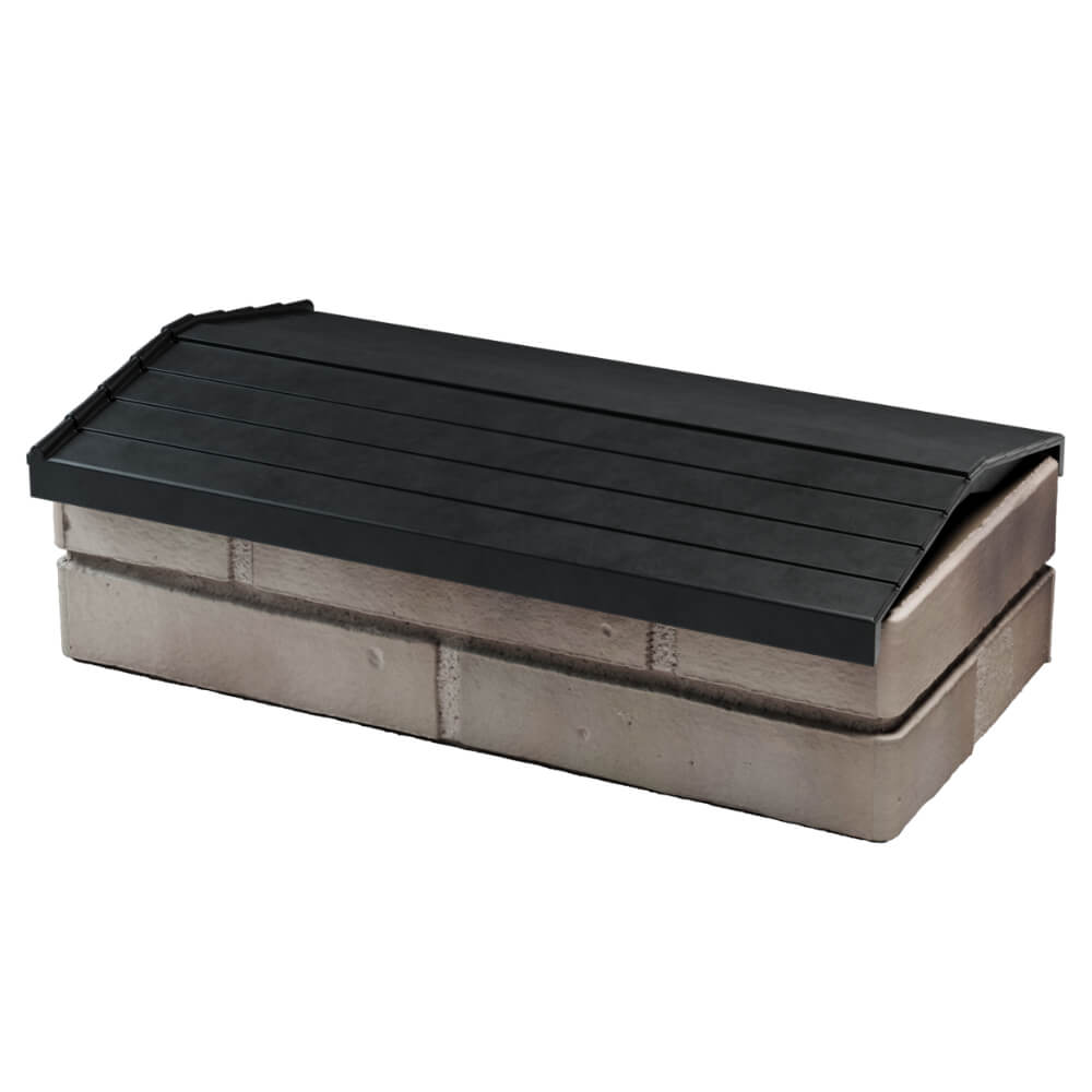 Парапет Zking Бона ХайТек Черный с посадкой на 1 кирпич (200/225/255мм) в Гатчине фото