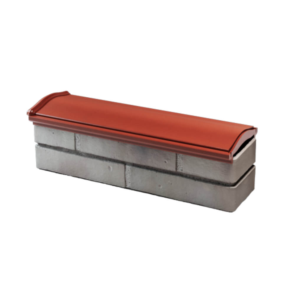 Парапет Zking Монблан Красный посадка на 0.5 кирпича (130мм) в Гатчине фото