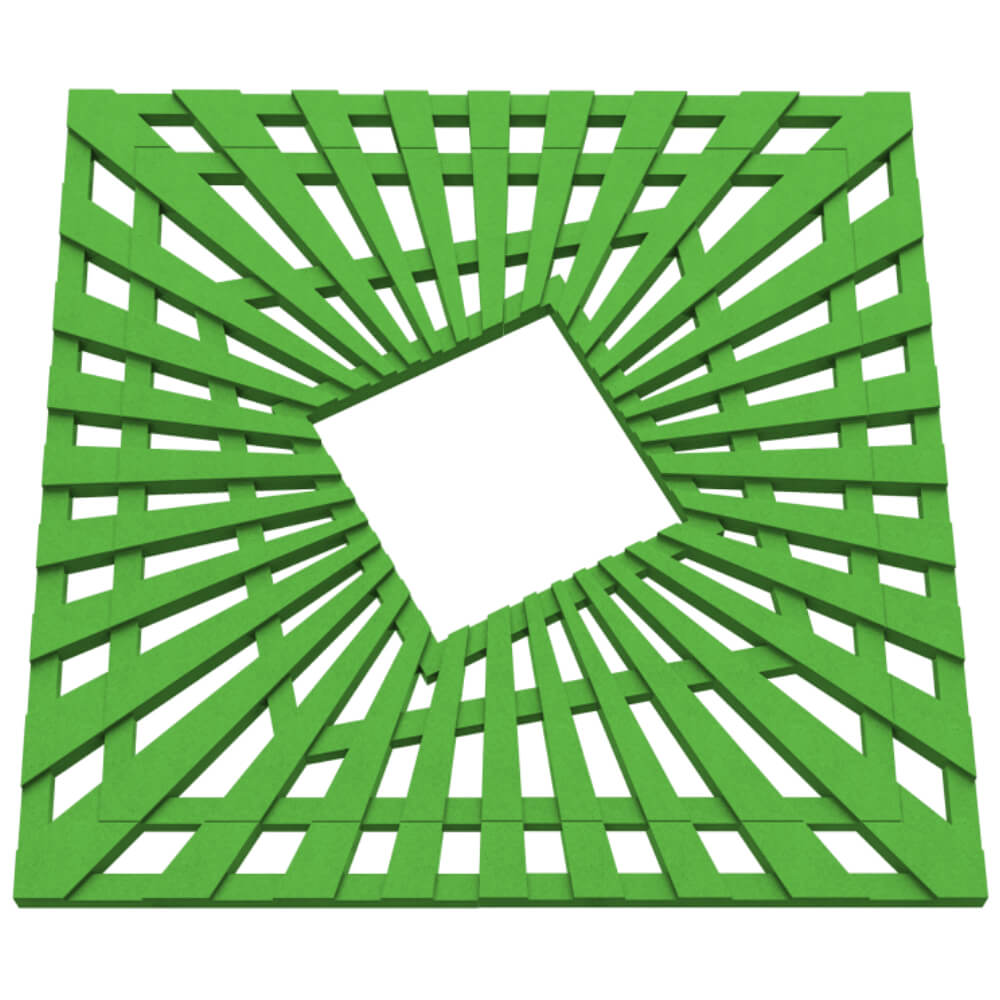 Приствольная решетка для дерева ZKING ATMOSPHERE 1.2х1.2м Зеленая в Гатчине фото