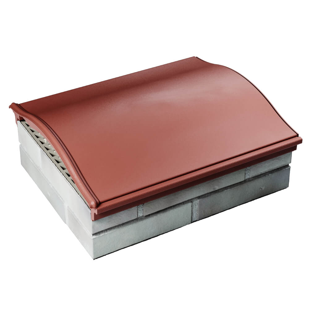 Парапет Zking Монблан Красный посадка на 1.5 кирпича (355/385мм) в Гатчине фото