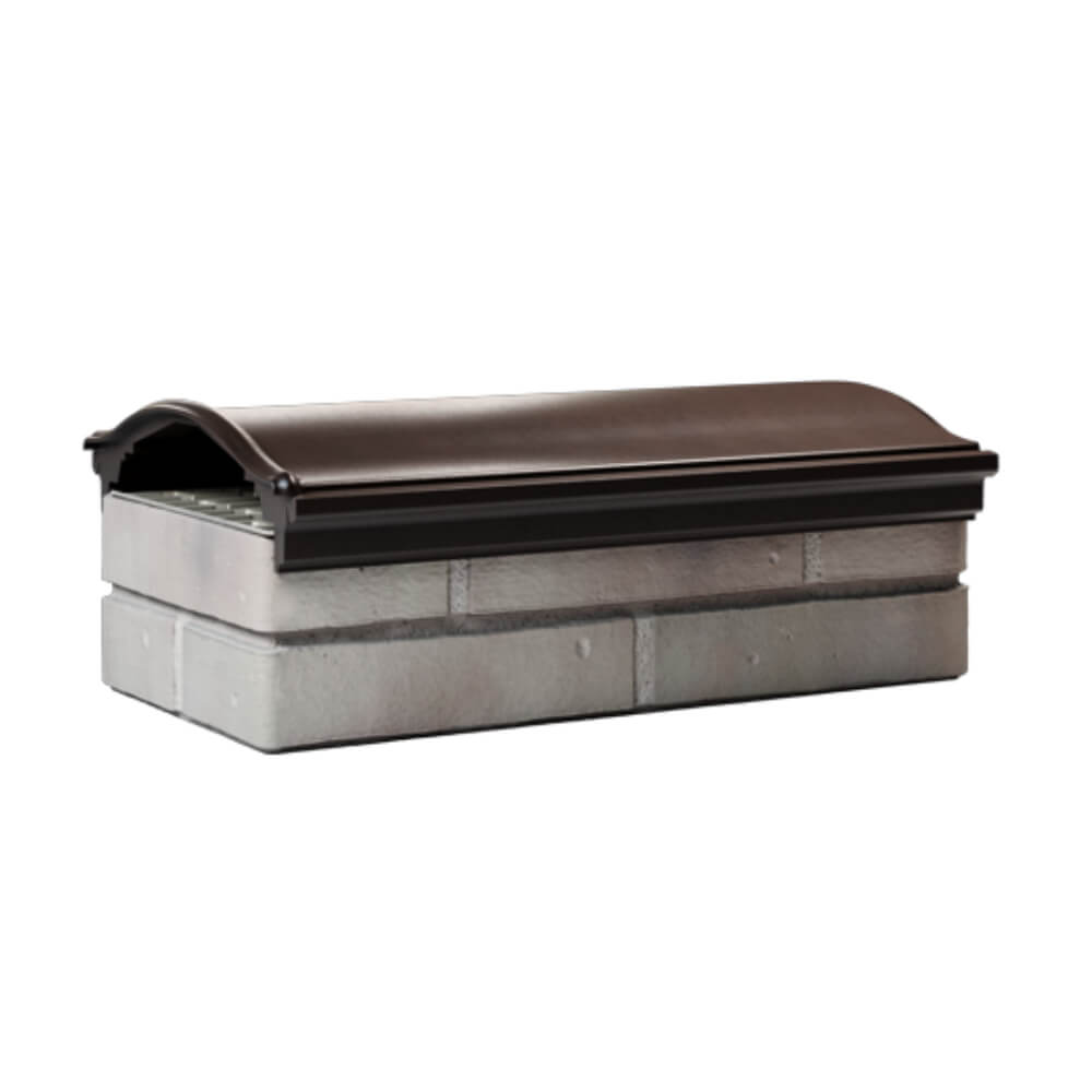 Парапет Zking Монблан Коричневый посадка на 1 кирпич (200/225/255мм) Гатчина фото