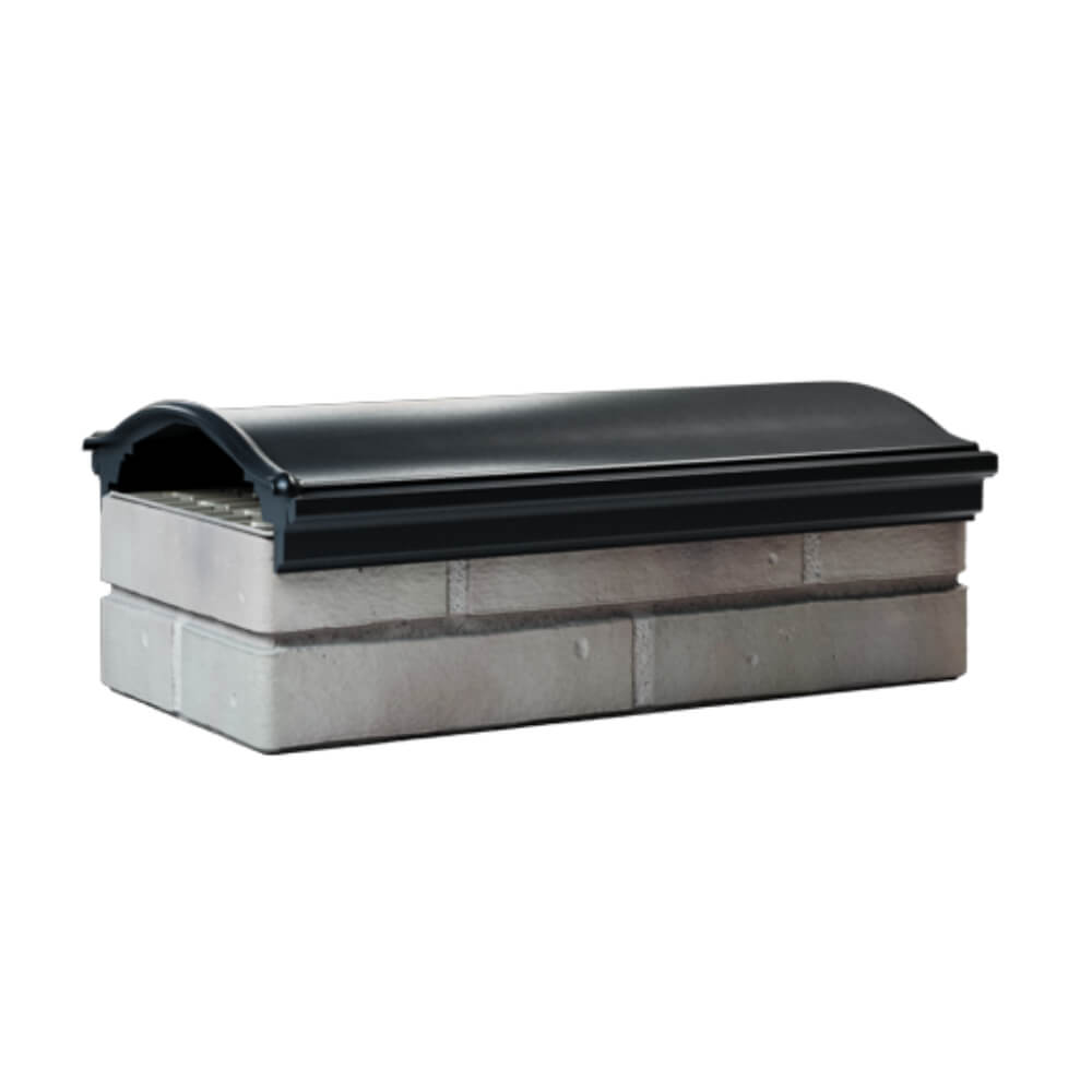 Парапет Zking Монблан Черный посадка на 1 кирпич (200/225/255мм) Гатчина фото