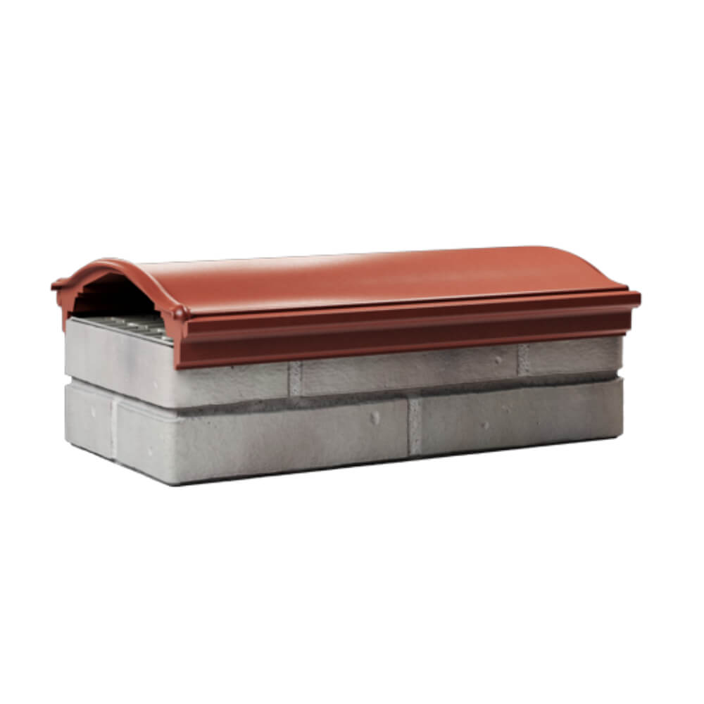 Парапет Zking Монблан Красный посадка на 1 кирпич (200/225/255мм) Гатчина фото