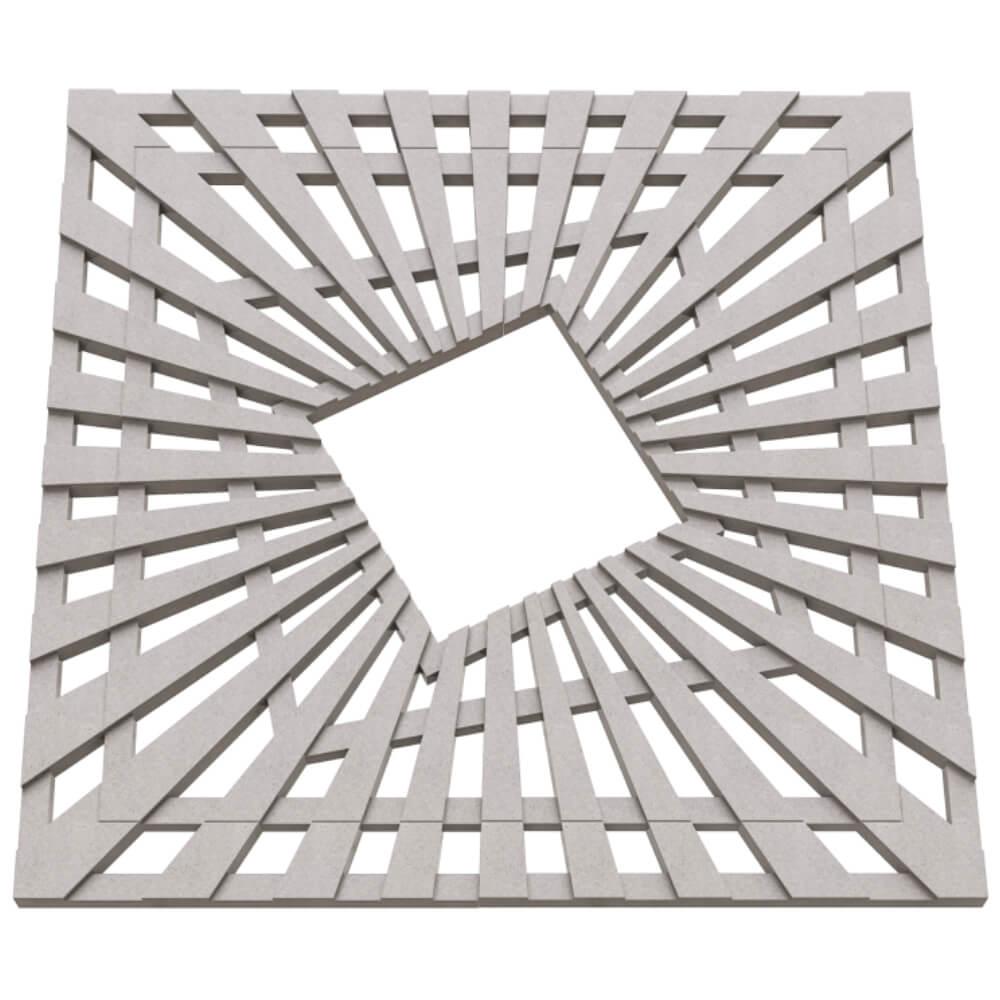 Приствольная решетка для дерева ZKING ATMOSPHERE 1.2х1.2м Бежевая в Гатчине фото