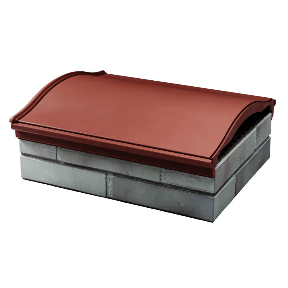 Парапет Zking Монблан Красный посадка на 1.5 кирпича (355/385мм) в Гатчине фото