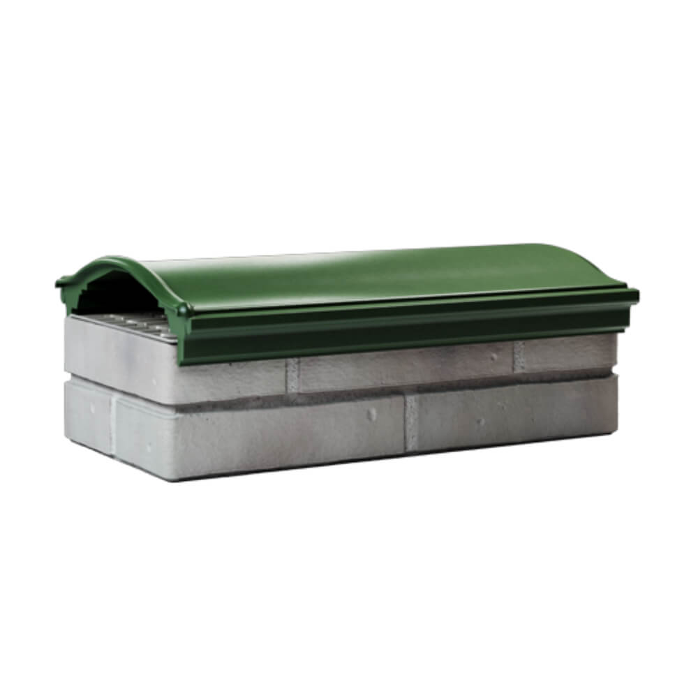 Парапет Zking Монблан Зеленый посадка на 1 кирпич (200/225/255мм) Гатчина фото