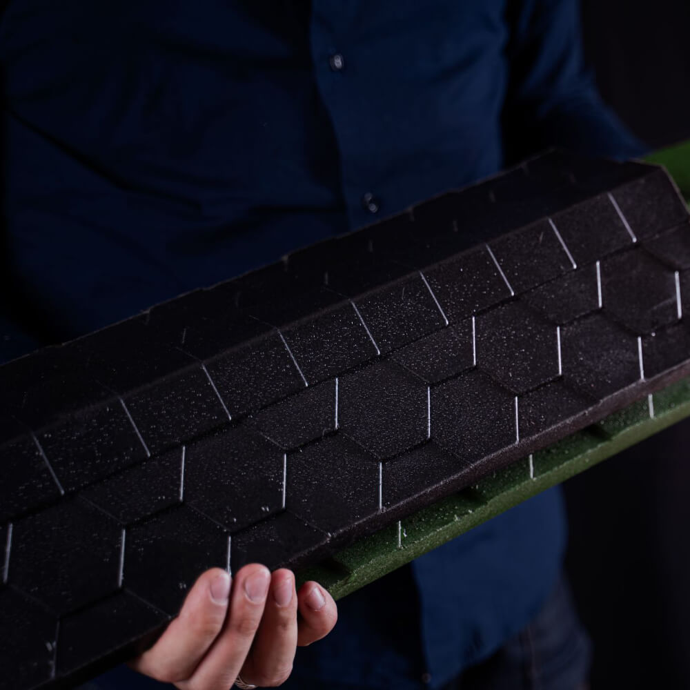 Парапет Zking Эверест Черный с посадкой на 1 кирпич (200/225/255мм) в Гатчине фото