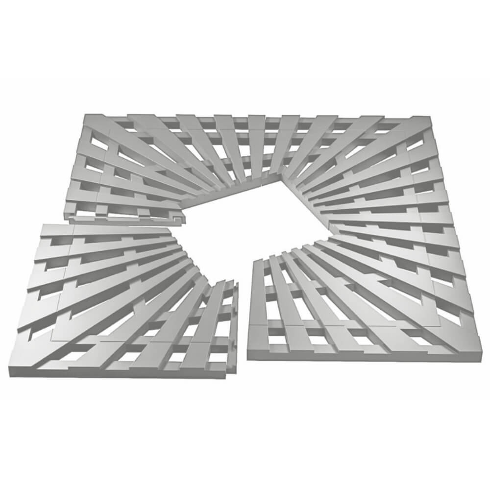 Приствольная решетка для дерева ZKING ATMOSPHERE 1.2х1.2м Бежевая в Гатчине фото