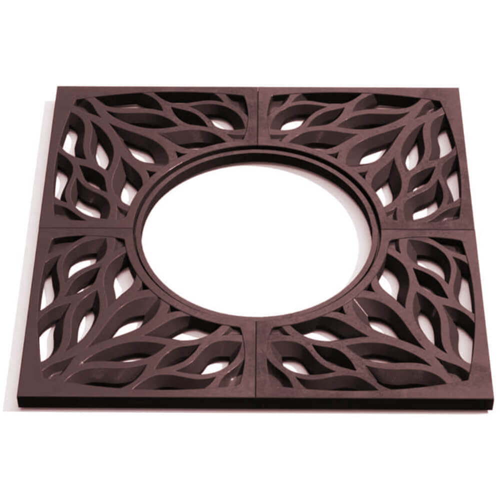 Приствольная решетка для дерева ZKING CRUST 1.2х1.2м Коричневая Гатчина фото