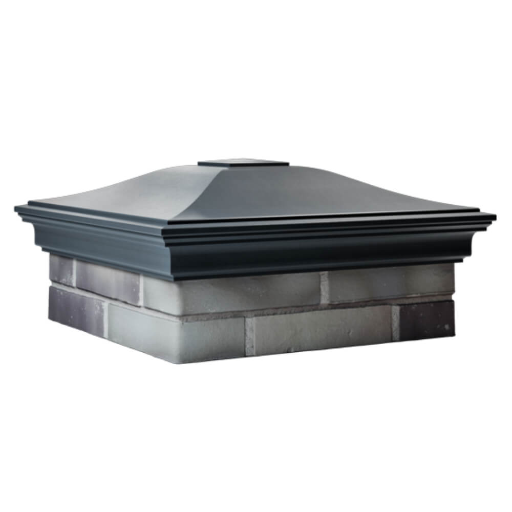 Колпак Zking Монблан Серый на столб 2х2 кирпича (515х515мм) в Гатчине фото