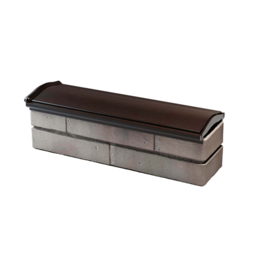 Парапет Zking Монблан Коричневый посадка на 0.5 кирпича (130мм) в Гатчине фото