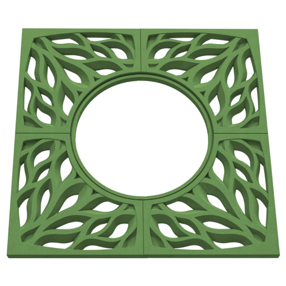 Приствольная решетка для дерева ZKING CRUST 1.2х1.2м Зеленая в Гатчине фото