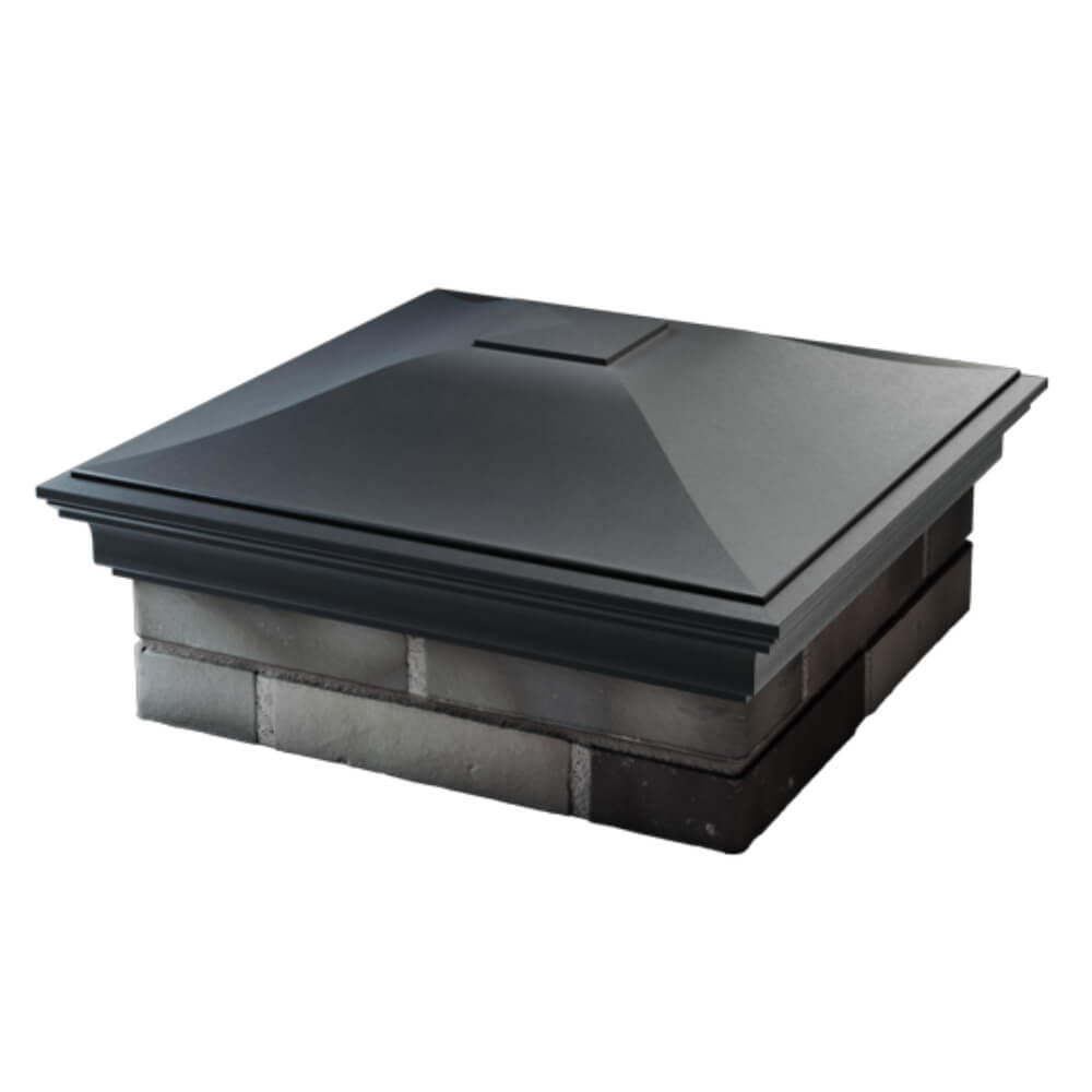 Колпак Zking Монблан Серый на столб 2х2 кирпича (515х515мм) в Гатчине фото