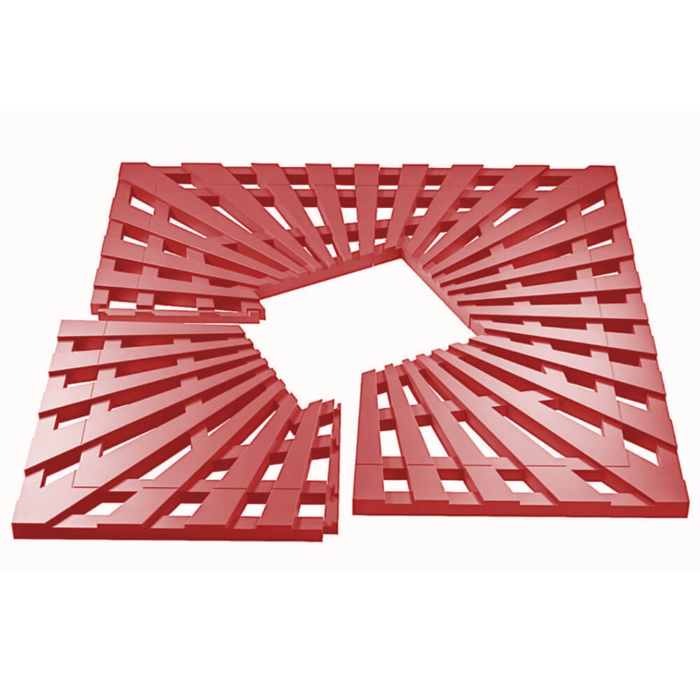 Приствольная решетка для дерева ZKING ATMOSPHERE 1.2х1.2м Красная в Гатчине фото