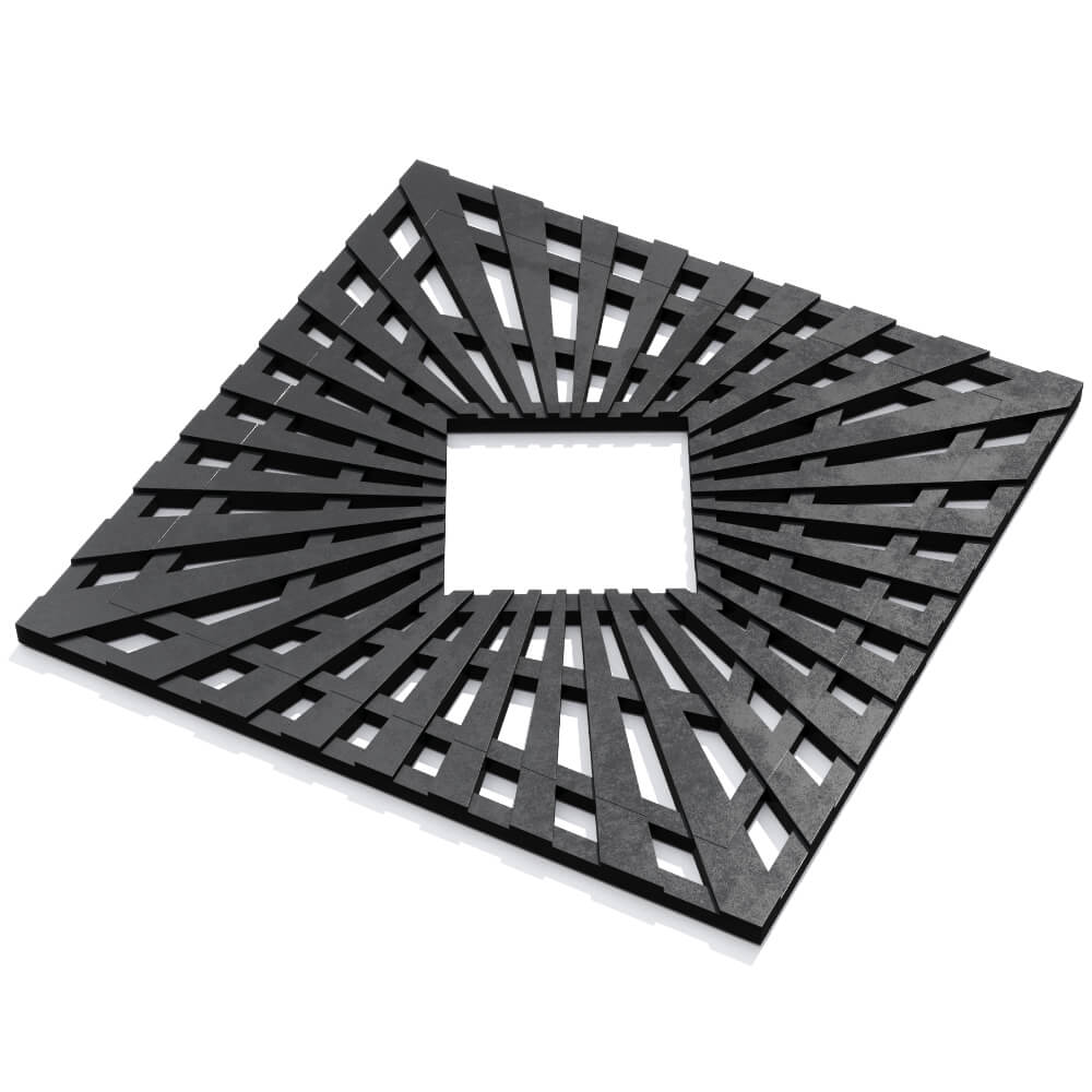 Приствольная решетка для дерева ZKING ATMOSPHERE 1.2х1.2м Черная в Гатчине фото