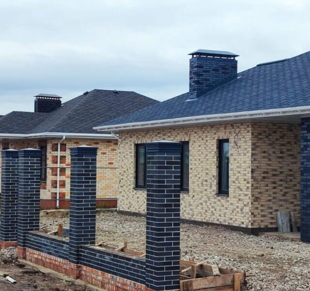 Колпак Zking Бона ХайТек Серый на столб 1.5х1.5 кирпича (385х385мм) в Гатчине фото