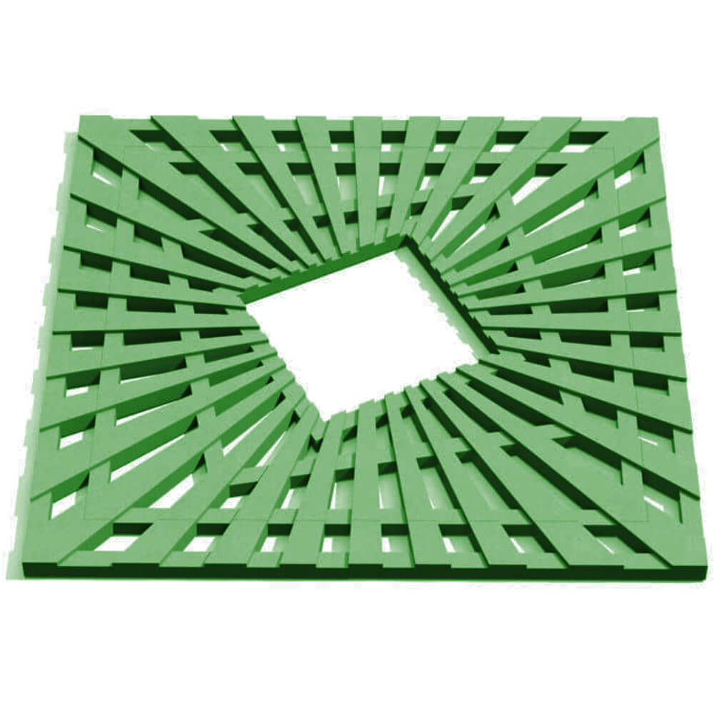 Приствольная решетка для дерева ZKING ATMOSPHERE 1.2х1.2м Зеленая Гатчина фото