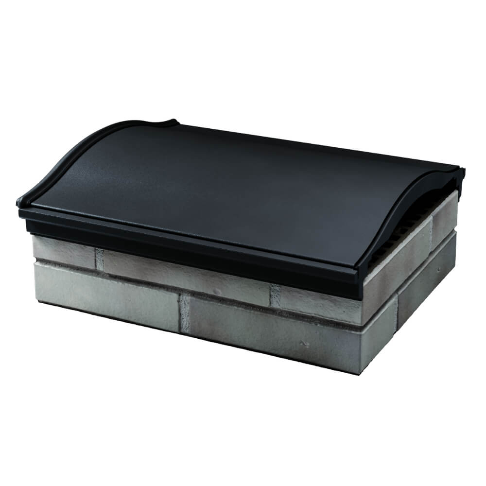 Парапет Zking Монблан Черный посадка на 1.5 кирпича (355/385мм) в Гатчине фото