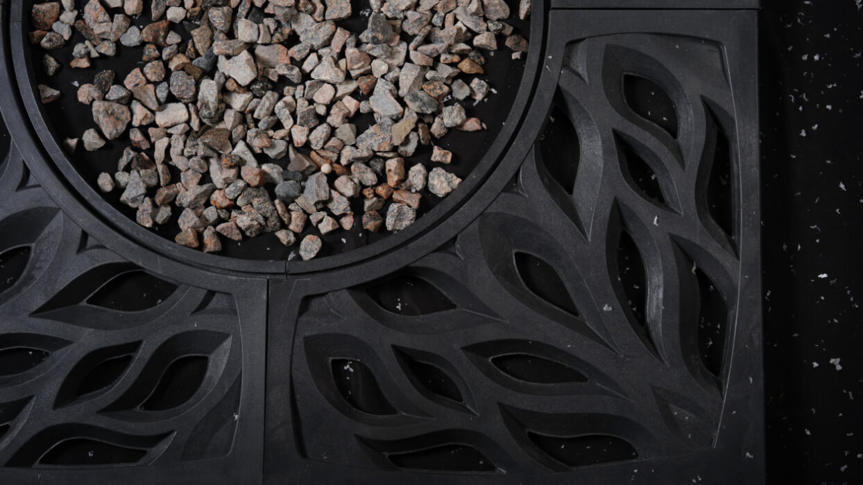 Приствольная решетка для дерева ZKING CRUST 1.2х1.2м Черная в Гатчине фото